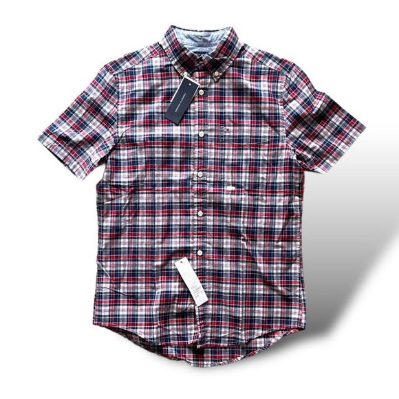 Tommy Hilfiger Other - Tommy Hilfiger Men’s Plaid Short Sleeve Shirt​​